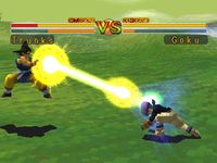 une photo d'Ã©cran de Dragon Ball - Final Bout sur Sony Playstation